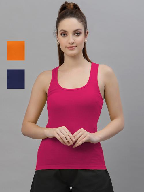 pack of 3 solid tank top - 20643751 - Very Small Image - 1