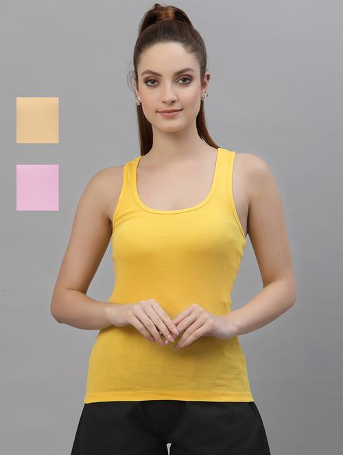 pack of 3 solid tank top - 20643761 - Very Small Image - 1