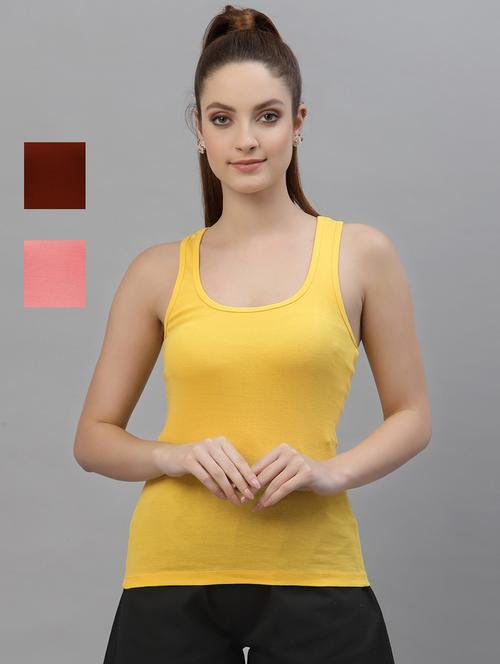 pack of 3 solid tank top - 20643764 - Very Small Image - 1