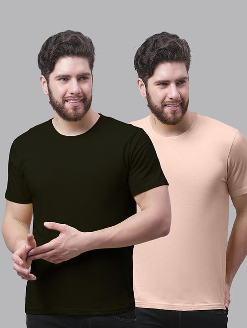 men pack of 2 solid t-shirts - 20644829 - Very Small Image - 1