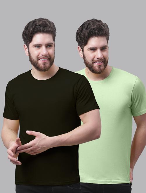 men pack of 2 solid t-shirts - 20644830 - Very Small Image - 1
