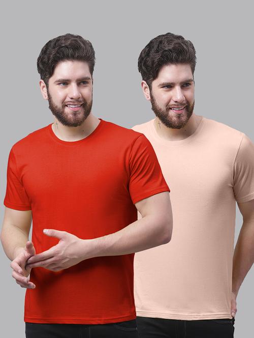 men pack of 2 solid t-shirts - 20644836 - Very Small Image - 1