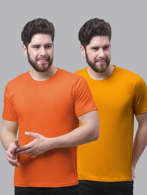 multi colored cotton plain tshirt - 20644848 - Very Small Image - 1