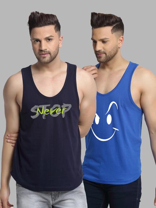 pack of 2 printed vest - 20646583 - Very Small Image - 1