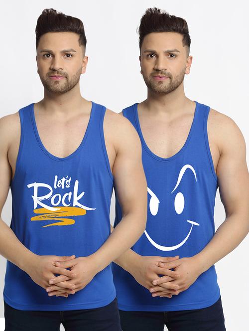 pack of 2 printed vests - 20646658 - Very Small Image - 1