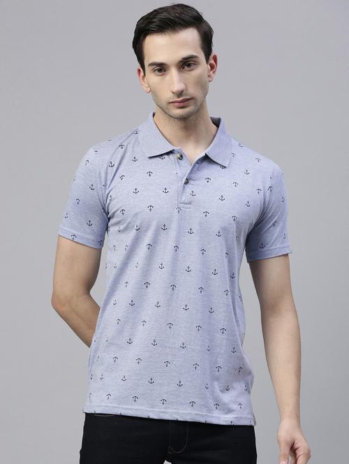 blue cotton t-shirt - 20649436 - Very Small Image - 1