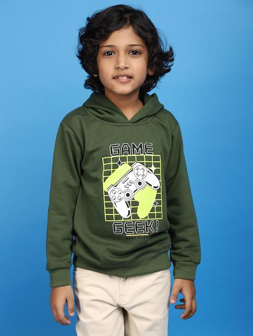 boys front print sweatshirt - 20651179 - Very Small Image - 1