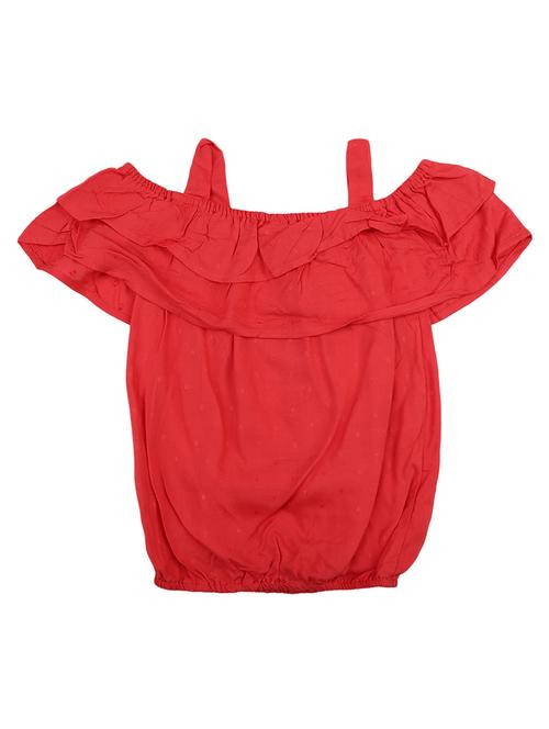 girls shoulder strap solid color top - 20656988 - Very Small Image - 1