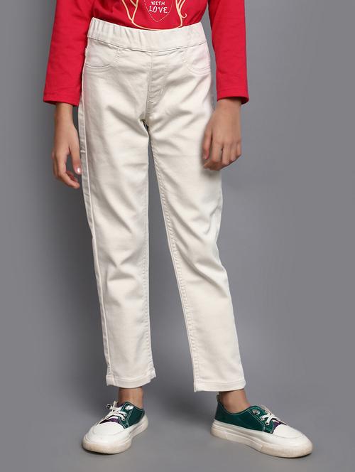 beige cotton jegging - 20657504 - Very Small Image - 1