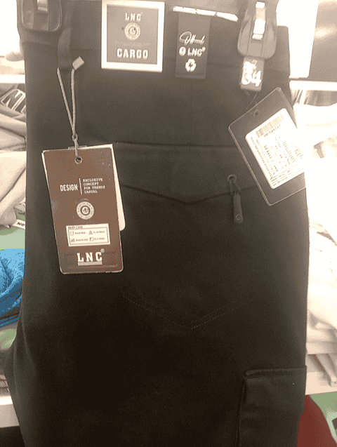 assorted dobby casual trousers - 20664366 - Very Small Image - 1