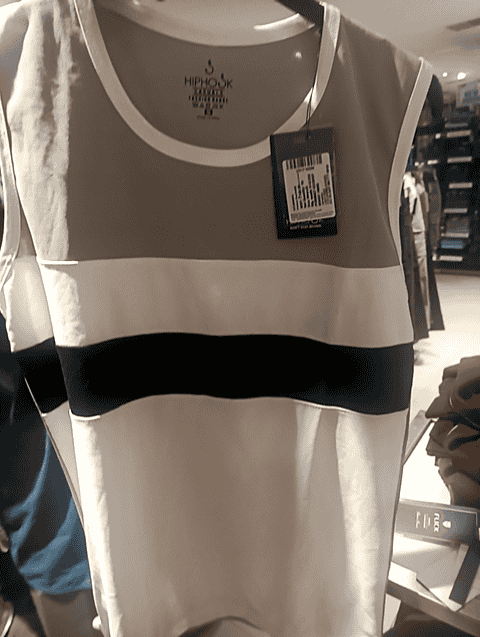 light grey polyester vest - 20666096 - Very Small Image - 1