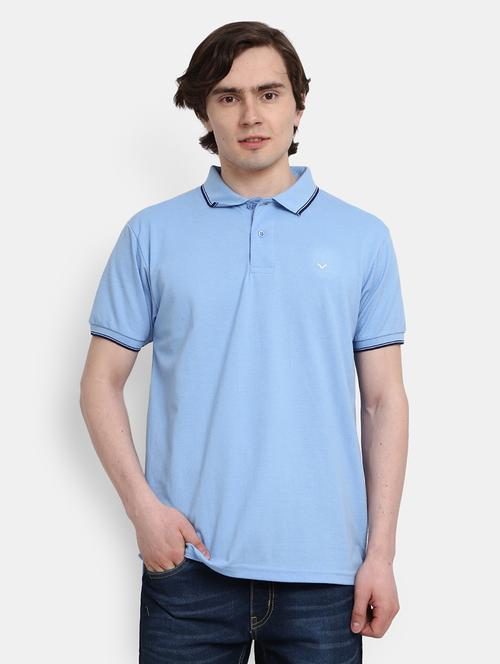men solid polo t-shirt - 20668783 - Very Small Image - 1