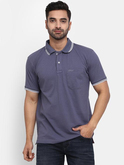 men short sleeve solid regular t-shirt - 20669307 - Very Small Image - 1