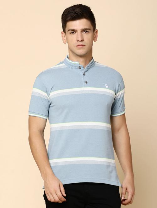 men short sleeved striped t-shirt - 20669985 - Very Small Image - 1