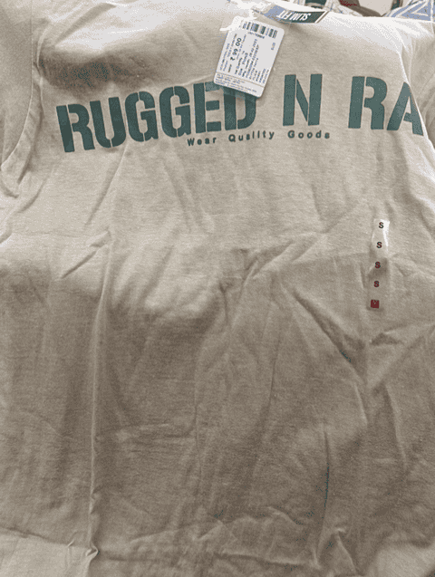 khaki cotton single jersey tshirt - 20671269 - Very Small Image - 1