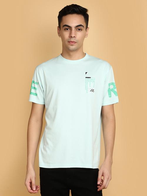 men placement print short sleeve t-shirt - 20671798 - Very Small Image - 1