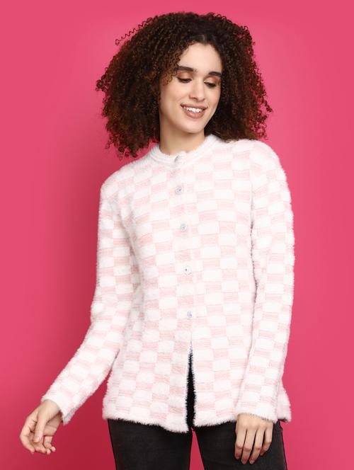 women white long sleeves cardigans - 20676787 - Very Small Image - 1