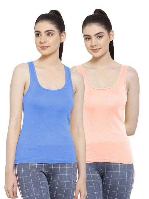 pack of 2 multi colored tank top - 20683252 - Very Small Image - 1