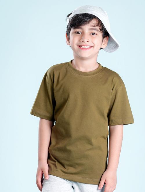 boys placement print cotton t-shirt - 20683441 - Very Small Image - 1
