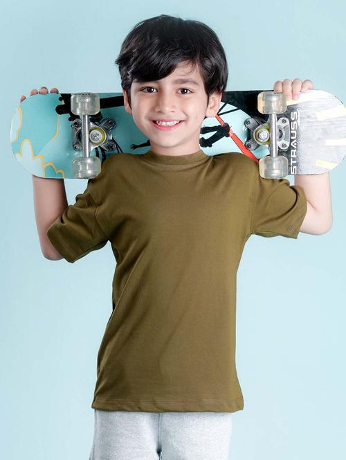 boys back print short sleeve t-shirt - 20683504 - Very Small Image - 1