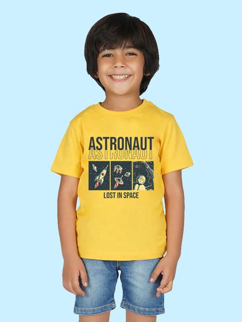 boys front print short sleeve t-shirt - 20683609 - Very Small Image - 1