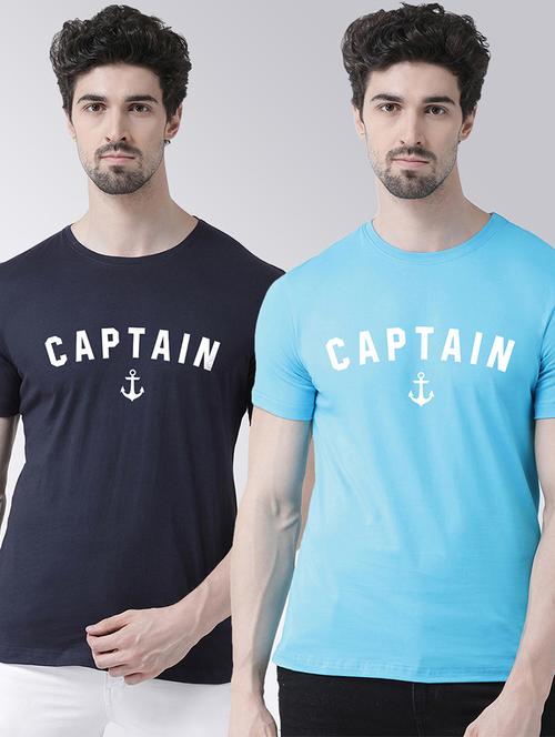 men multi color pack of 2 t-shirts - 20684253 - Very Small Image - 1