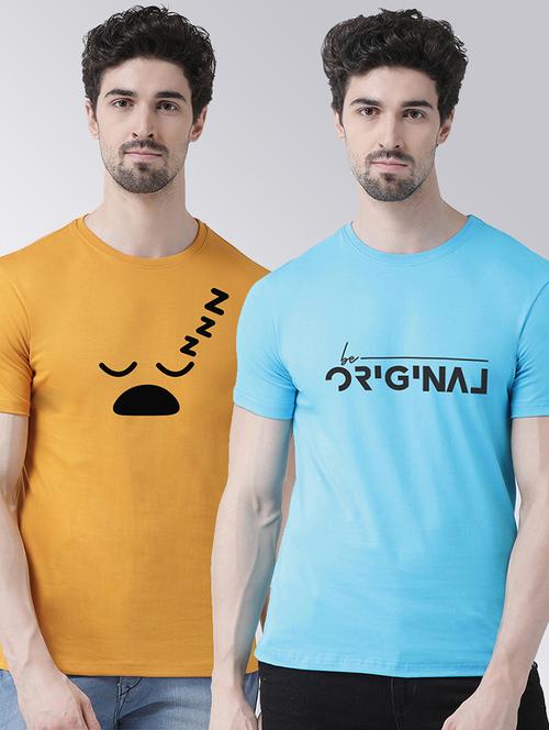 pack of 2 multi colored t-shirt - 20684300 - Very Small Image - 1