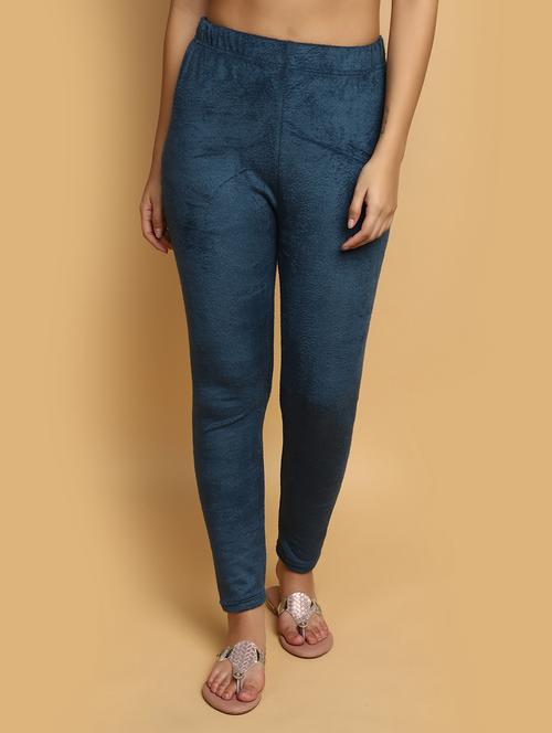 women solid full length woolen legging - 20685852 - Very Small Image - 1