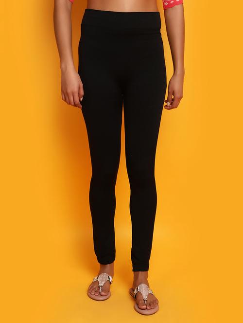 women full length woolen legging - 20685855 - Very Small Image - 1