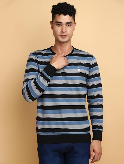men all over print long sleeves sweatshirt - 20686651 - Very Small Image - 1