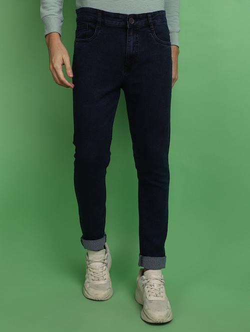 mens slim fit plain jeans - 20686917 - Very Small Image - 1