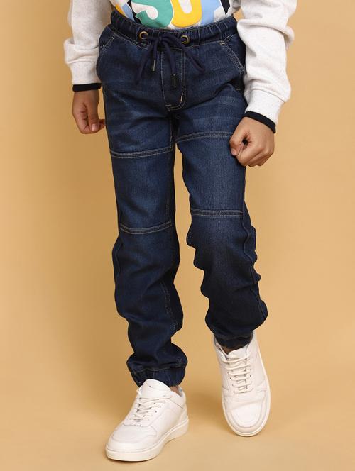 boy's plain slim fit jeans - 20686991 - Very Small Image - 1