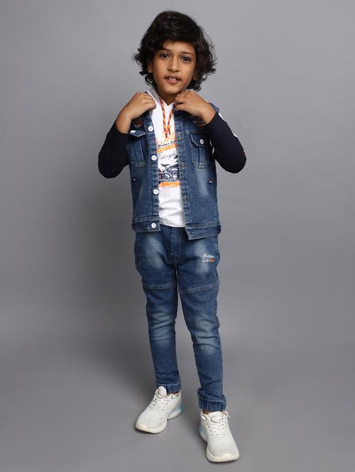 boys printed twin sets  - 20687516 - Very Small Image - 1