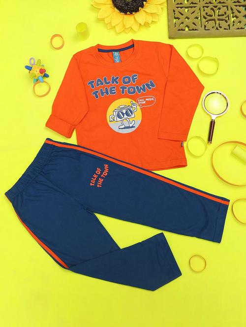 boys printed twin sets  - 20687520 - Very Small Image - 1