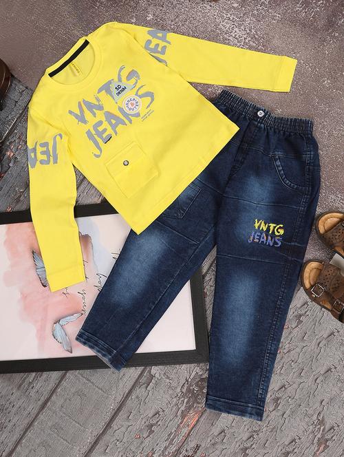 boys printed twin sets  - 20687526 - Very Small Image - 1