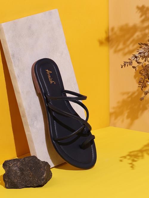 navy blue slip on sandal - 20717310 - Very Small Image - 1