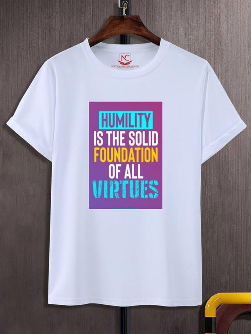 unisex typographic printed t-shirt - 20717995 - Very Small Image - 1