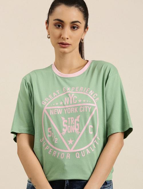 women round neck short sleeve t-shirt - 20722641 - Very Small Image - 1