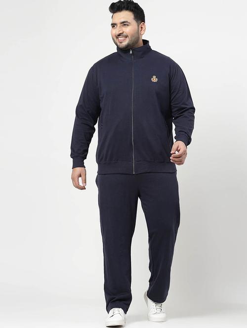 men zipper fleece full length track suit - 20724118 - Very Small Image - 1