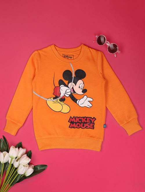 kids round neck front print sweatshirt - 20724326 - Very Small Image - 1