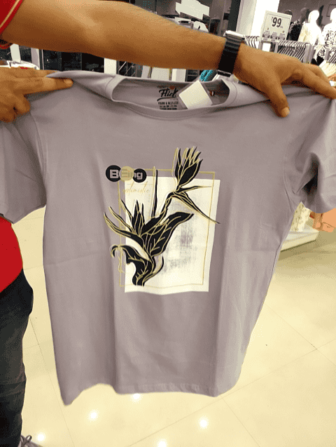 light purple cotton single jersey tshirt - 20724950 - Very Small Image - 1