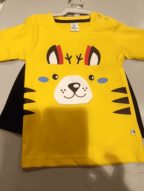 yellow cotton single jersey twin sets & dungree - 20724981 - Very Small Image - 1