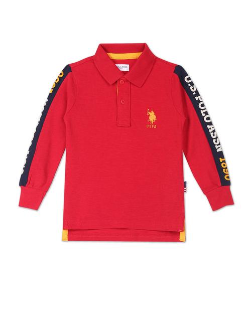 red cotton tshirt - 20726009 - Very Small Image - 1