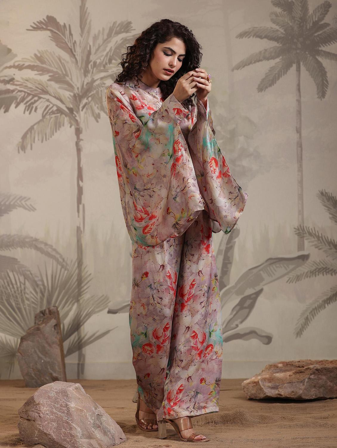 multi colored floral o-ord set - 20727271 - Standard Image - 5