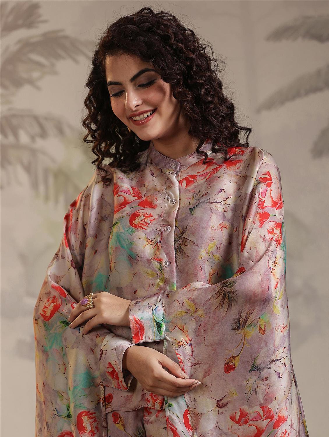 multi colored floral o-ord set - 20727271 - Standard Image - 7