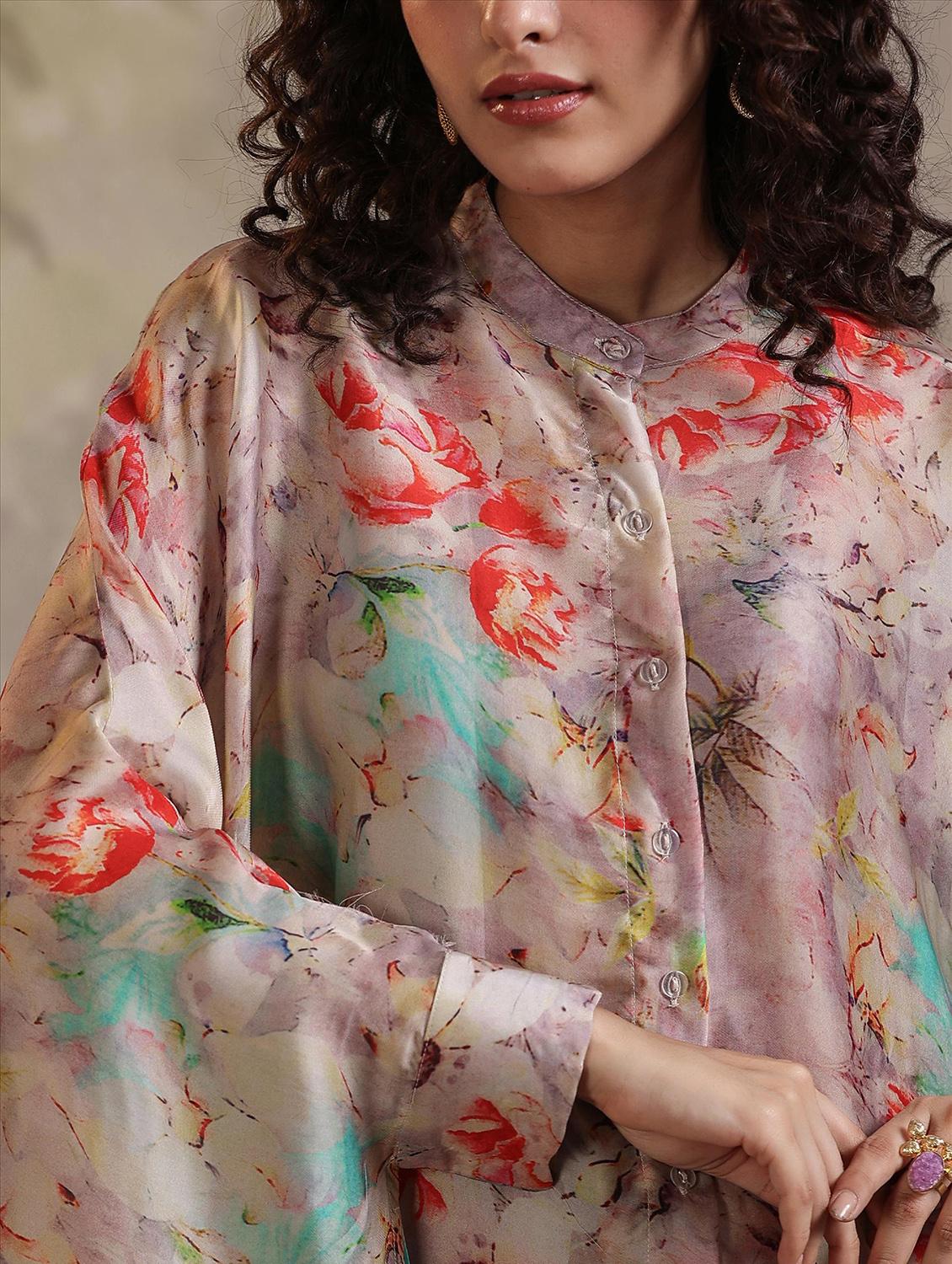 multi colored floral o-ord set - 20727271 - Standard Image - 8