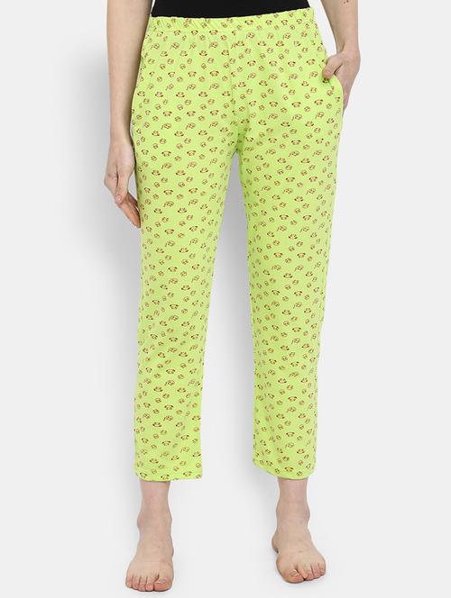 women printed mid rise pajama - 20727739 - Very Small Image - 1
