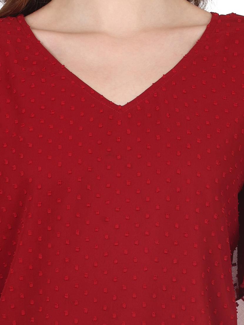 women self designed flared sleeves top - 20727821 - Zoom Image - 5
