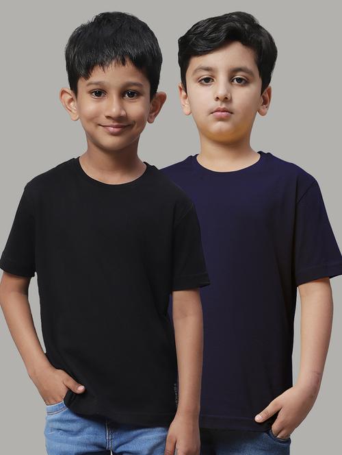 pack of 2 - multi colored cotton t-shirt - 20728598 - Very Small Image - 1