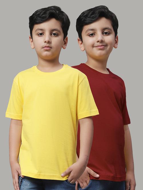 pack of 2 multi colored t-shirt - 20728635 - Very Small Image - 1